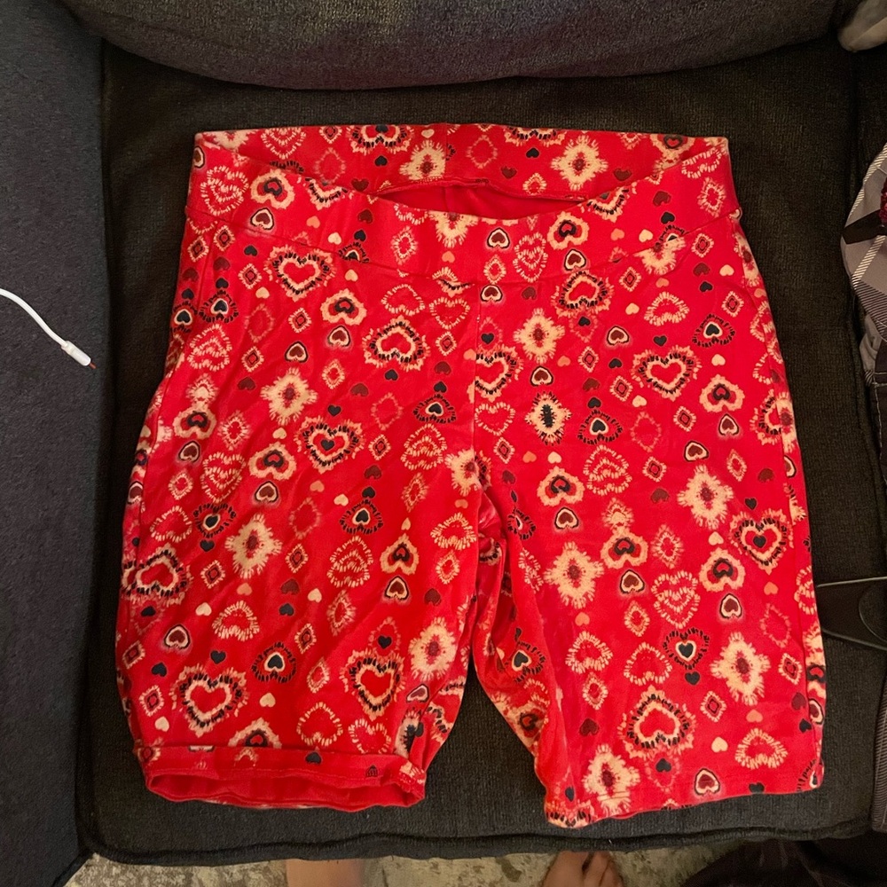 Torrid Red Floral Patterned Garment